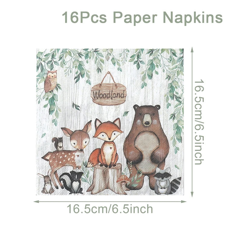 Jungle Animals Tableware Set