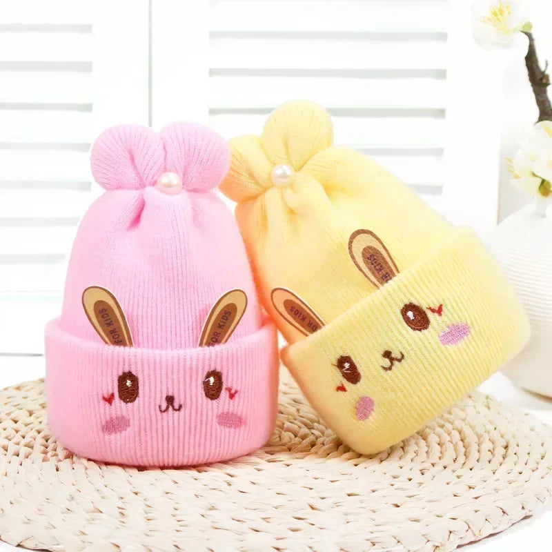Rabbit Ear Baby Beanie