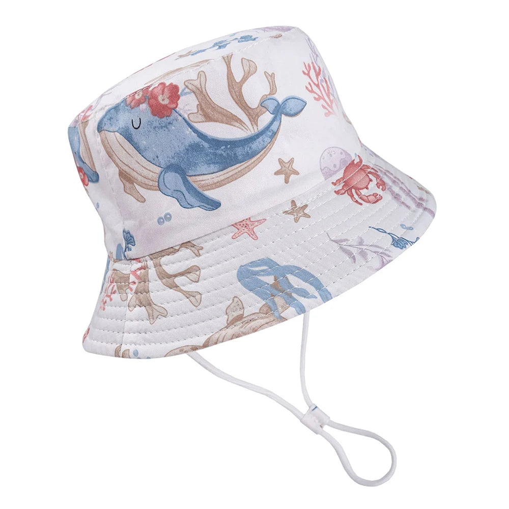 Cartoon Cotton Bucket Cap