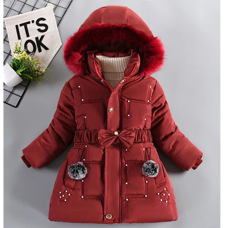 Winter Jacket with Detachable Hood