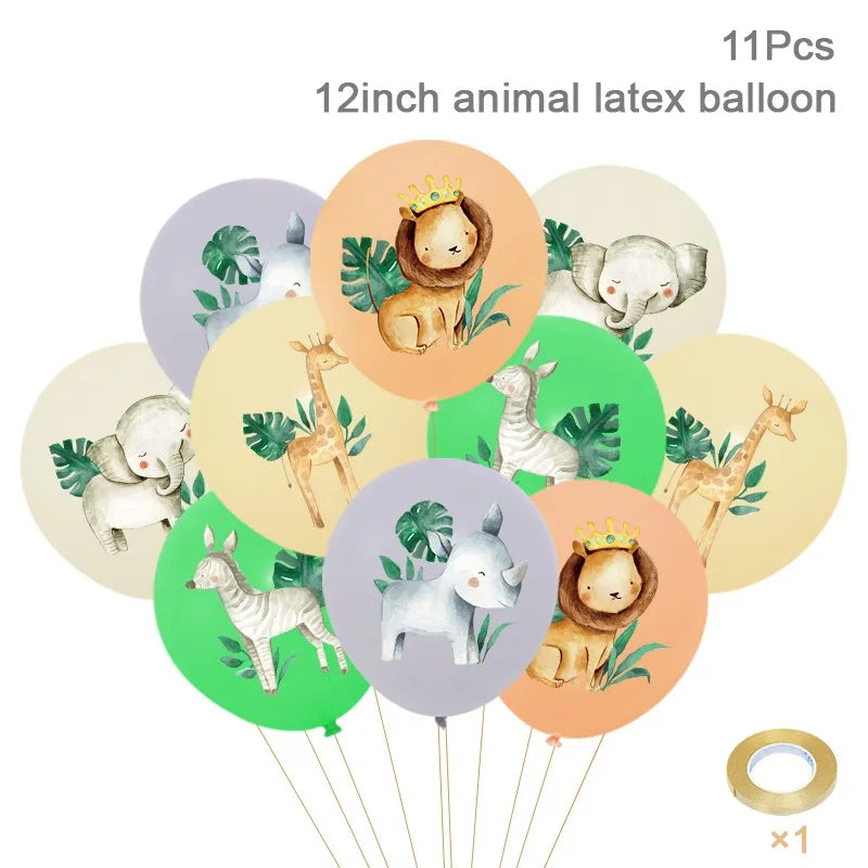 Jungle Animals Tableware Set
