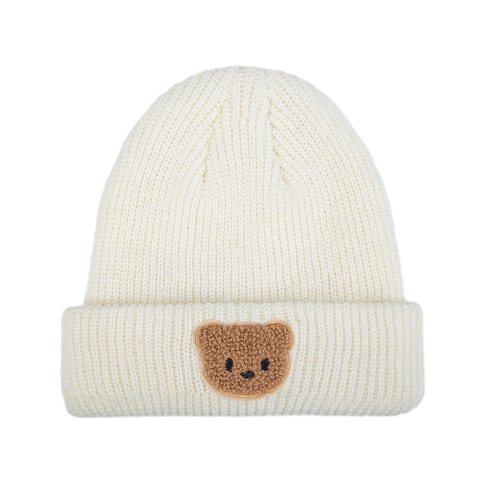 Cartoon Bear Beanie Cap