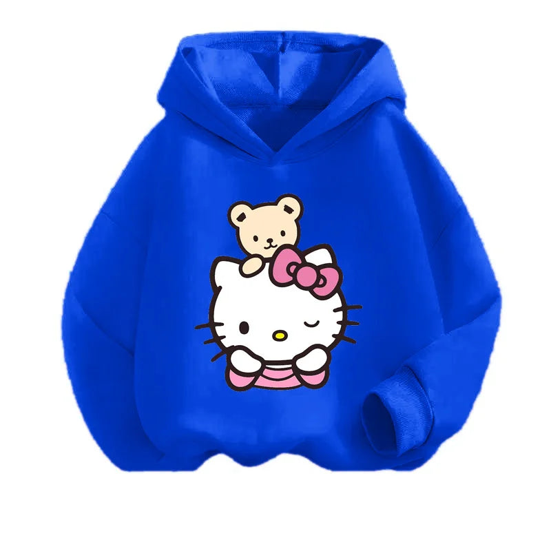 Hello Kitty Printed Hoodie
