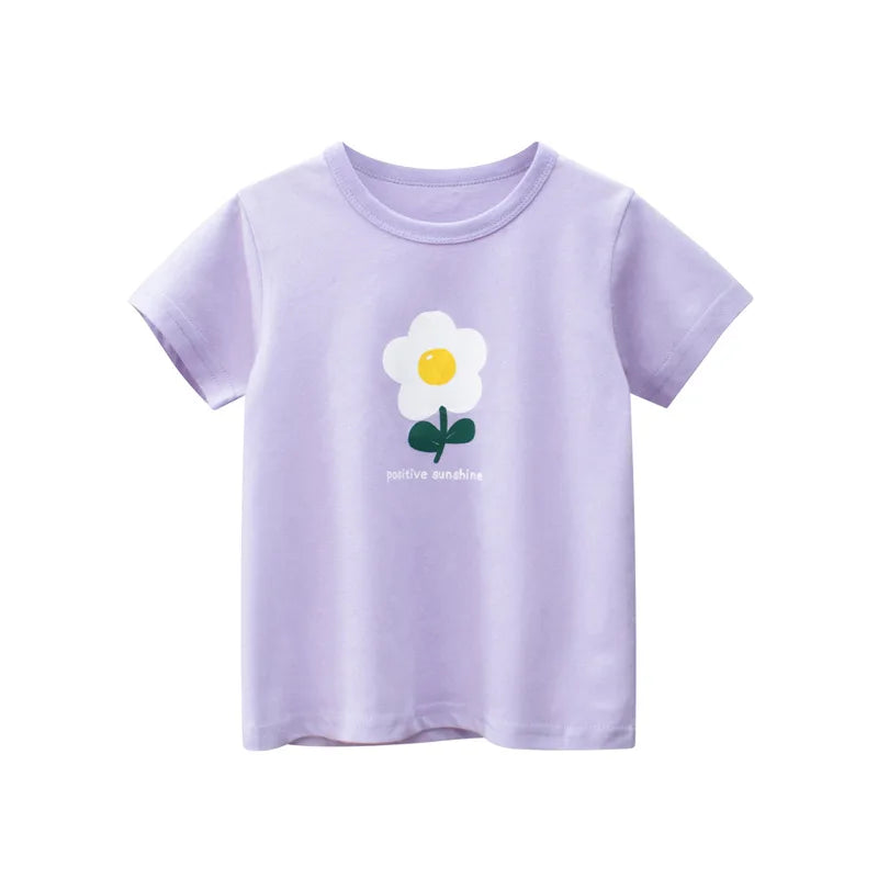 Floral Cotton T-Shirt