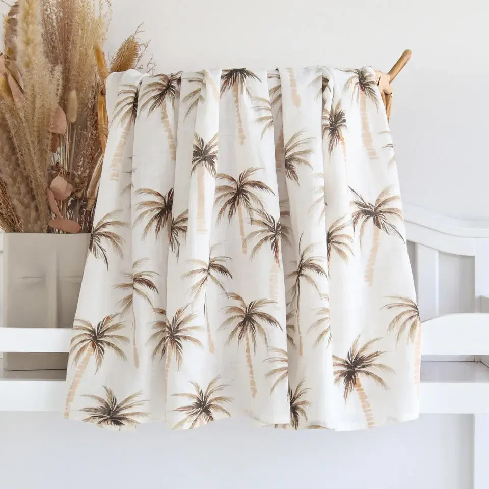 Bamboo Cotton Baby Swaddle Blanket