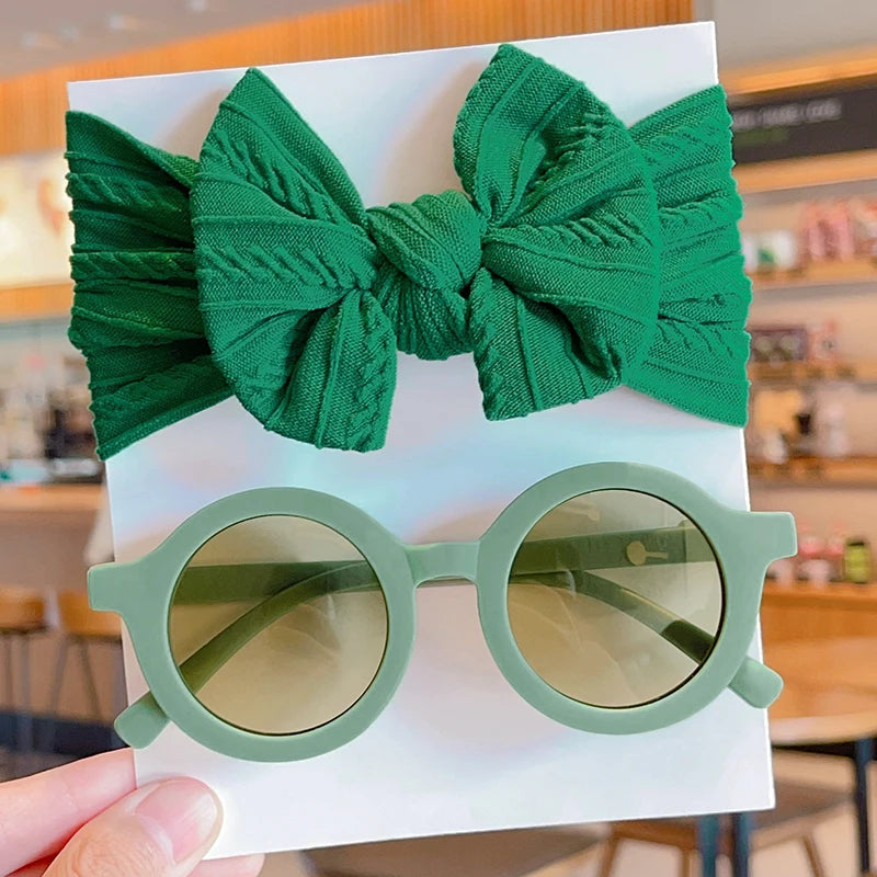 Girls Hairband & Sunglasses Set