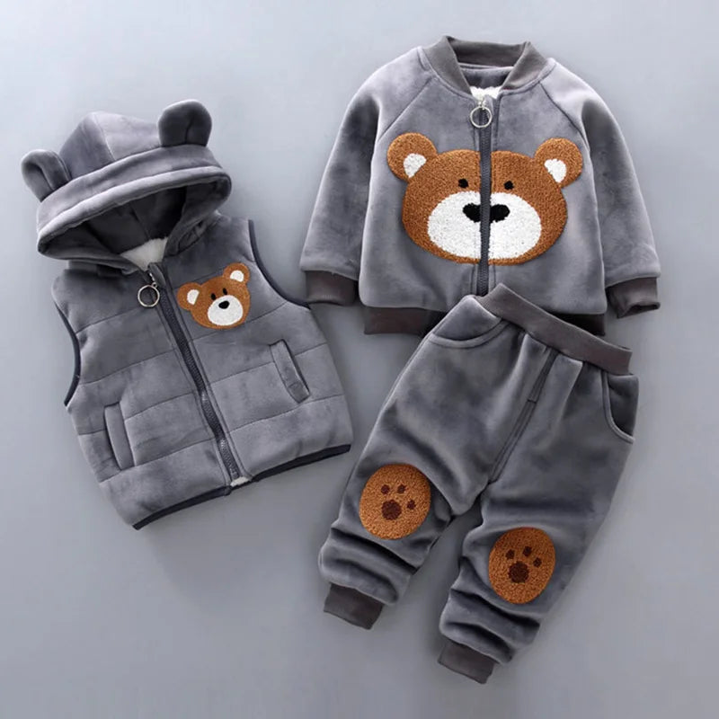 Bear Design Outfit Set