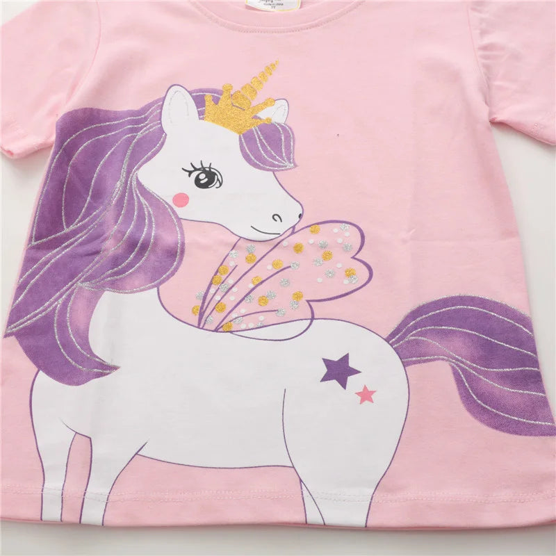 Cartoon Embroidery T-shirt