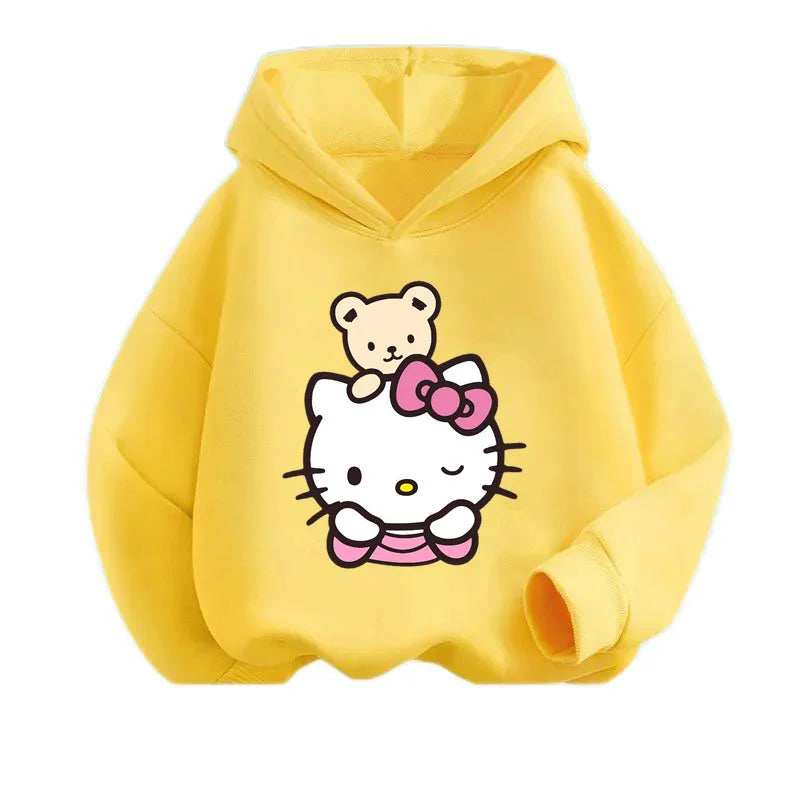 Hello Kitty Printed Hoodie
