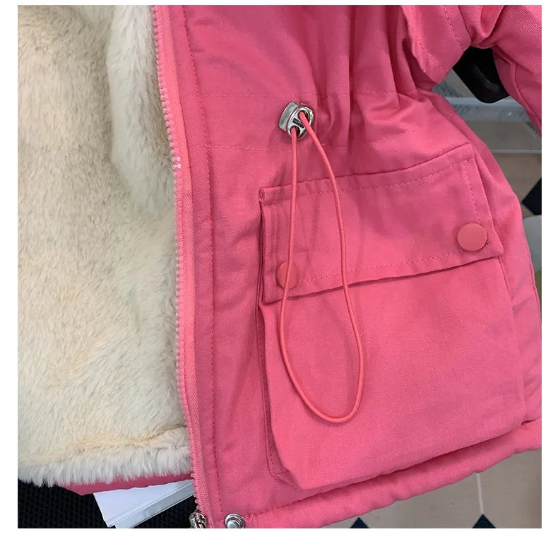 Kids' Plush Parka Jacket