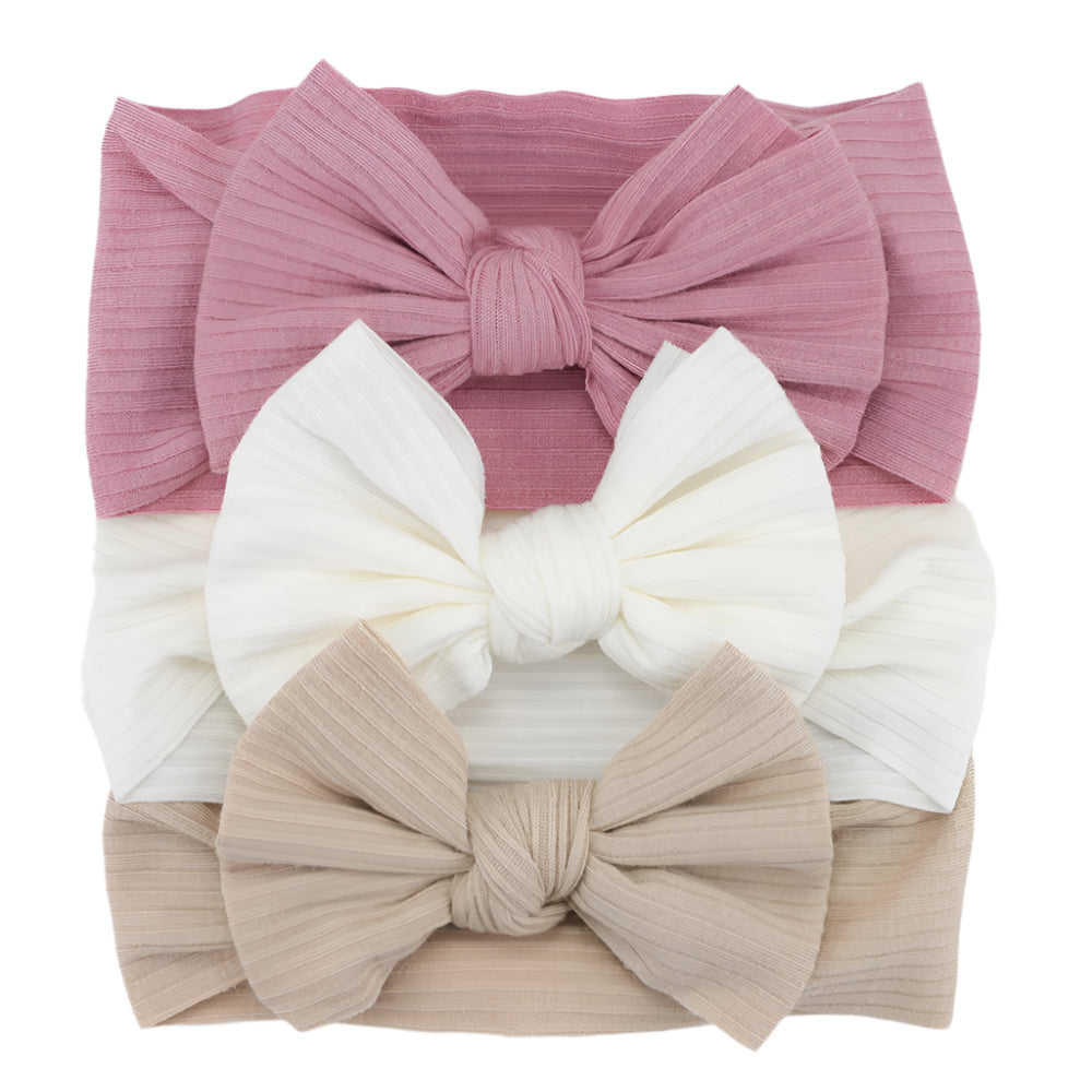 3-Piece Bow Headbands