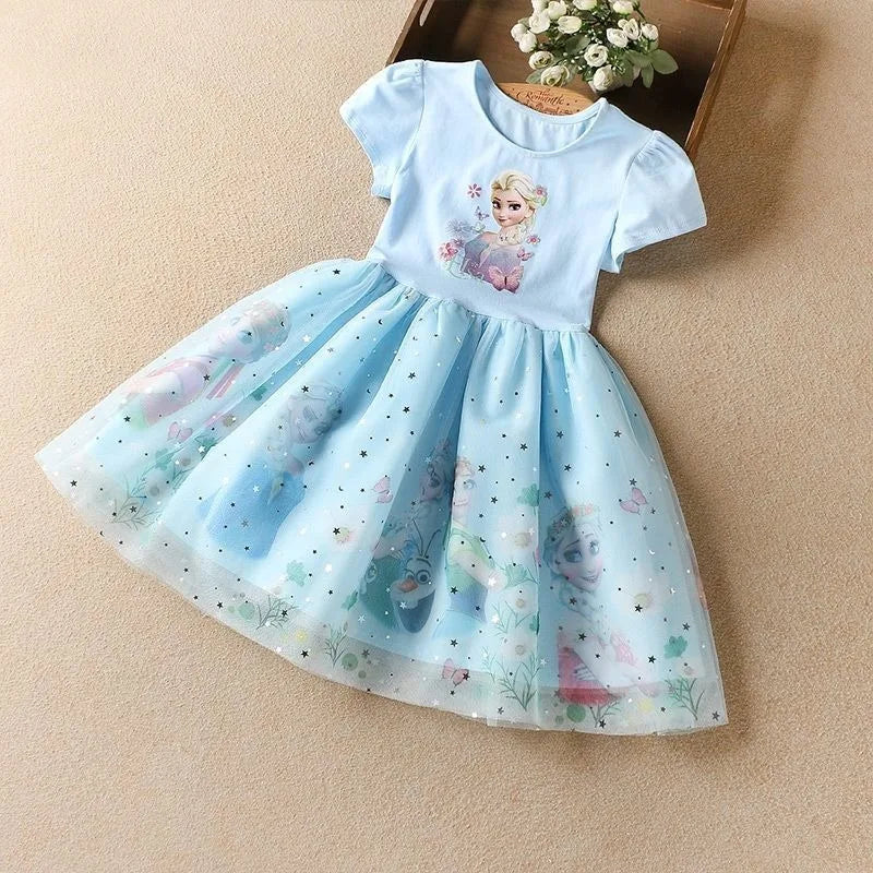Frozen Elsa Princess Dress