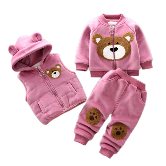 Bear Design Outfit Set