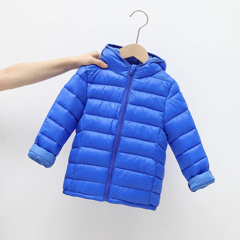 Unisex Kids Down Jacket
