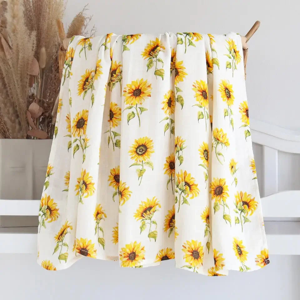 Bamboo Cotton Baby Swaddle Blanket