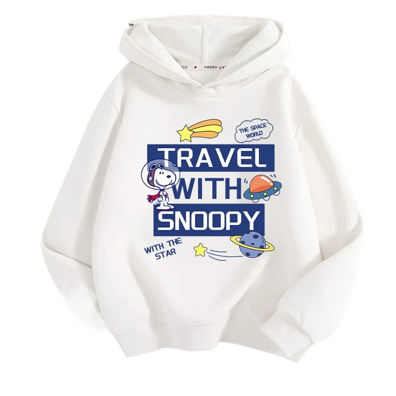 Snoopy Cartoon Kids Hoodie