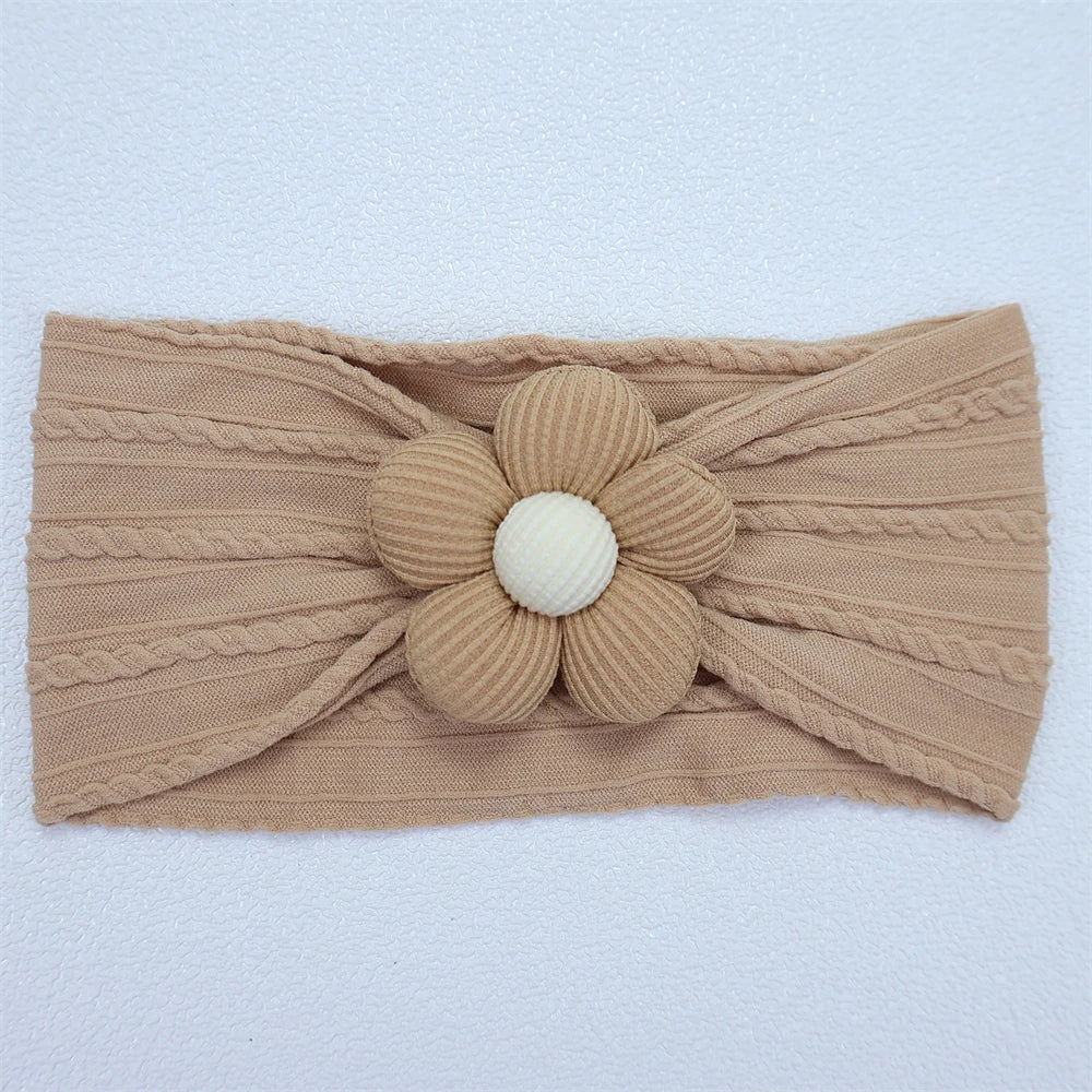 Flower Nylon Baby Headband