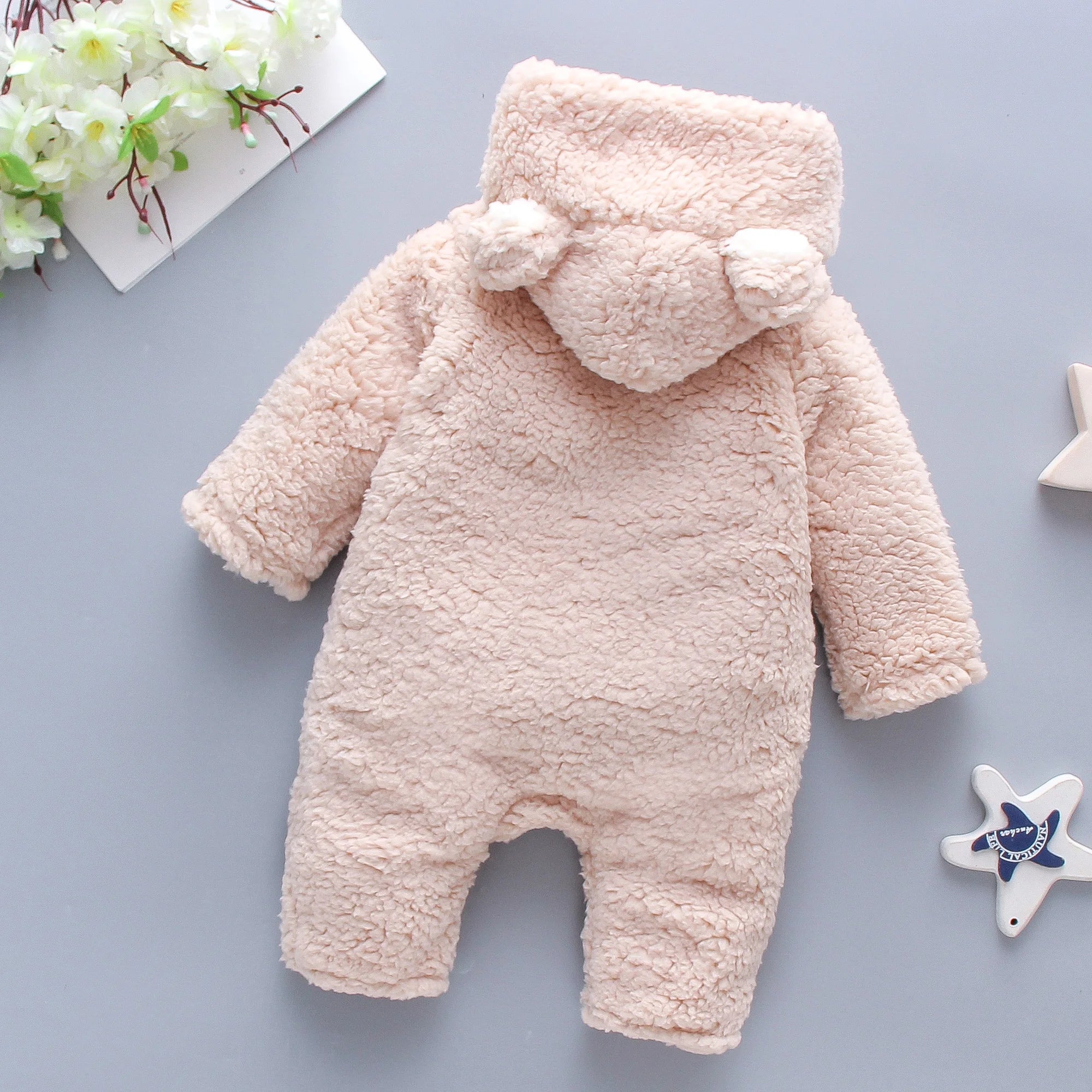 Kid's Lamb Fleece Romper