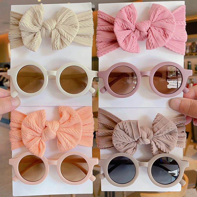 Girls Hairband & Sunglasses Set