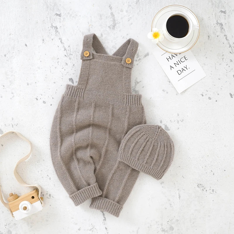 Baby Romper & Hat Set