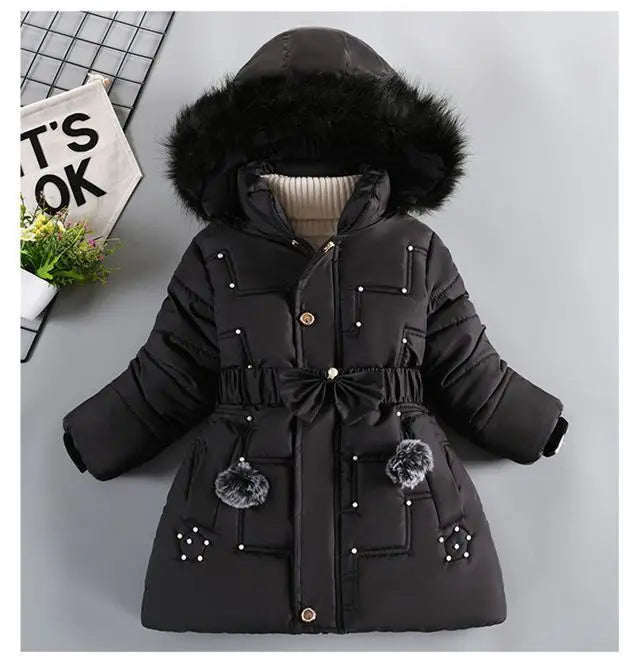 Winter Jacket with Detachable Hood