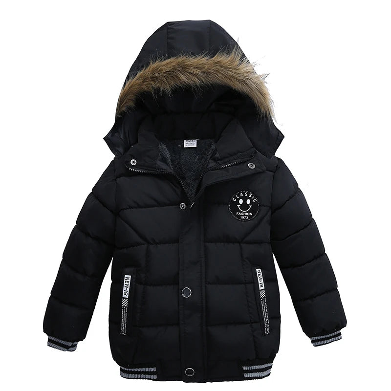 New Winter Unisex Jacket hooded furrs
