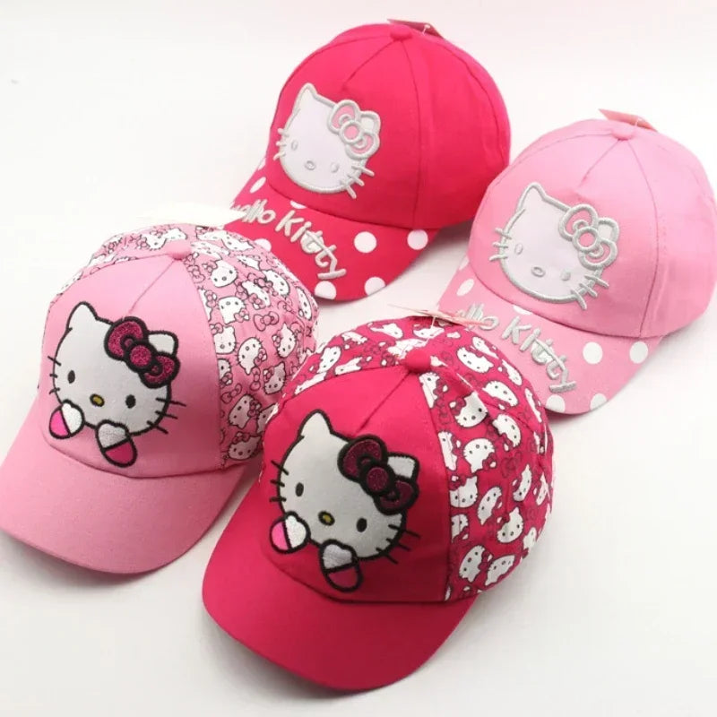 Hello Kitty Girls' Cartoon Cap