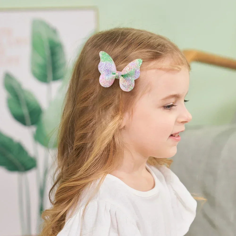 Girls’ Butterfly Hair Clip Set