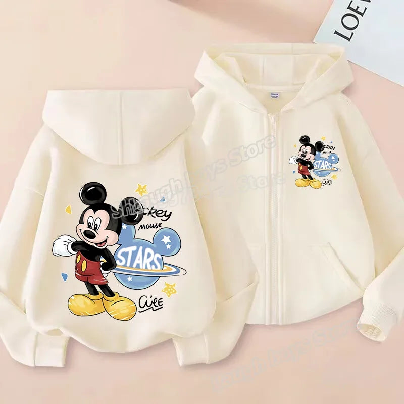 Mickey & Minnie Zipper Hoodie