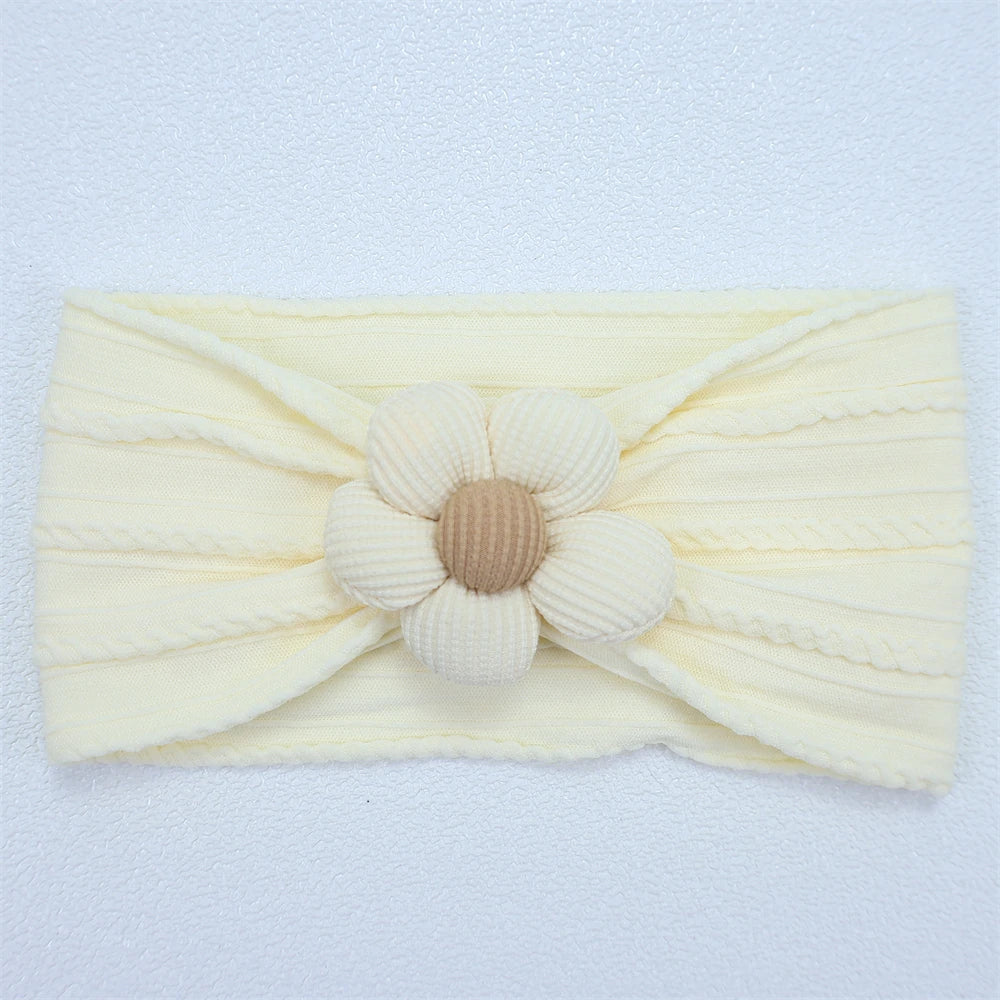 Flower Nylon Baby Headband