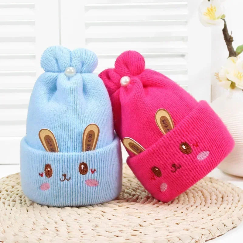 Rabbit Ear Baby Beanie