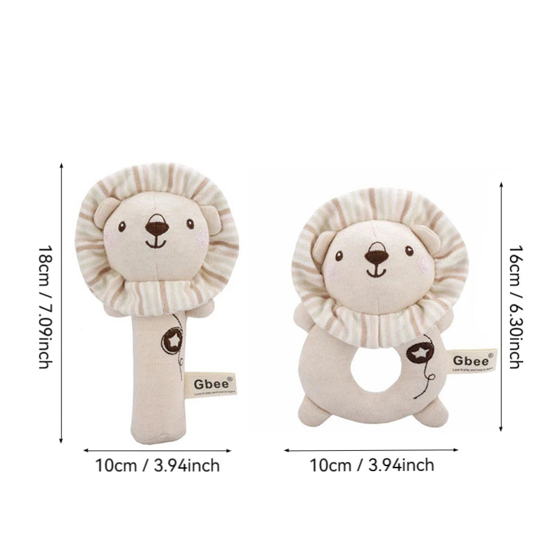 Organic Cotton Hand Rattle