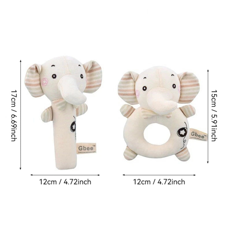 Organic Cotton Hand Rattle