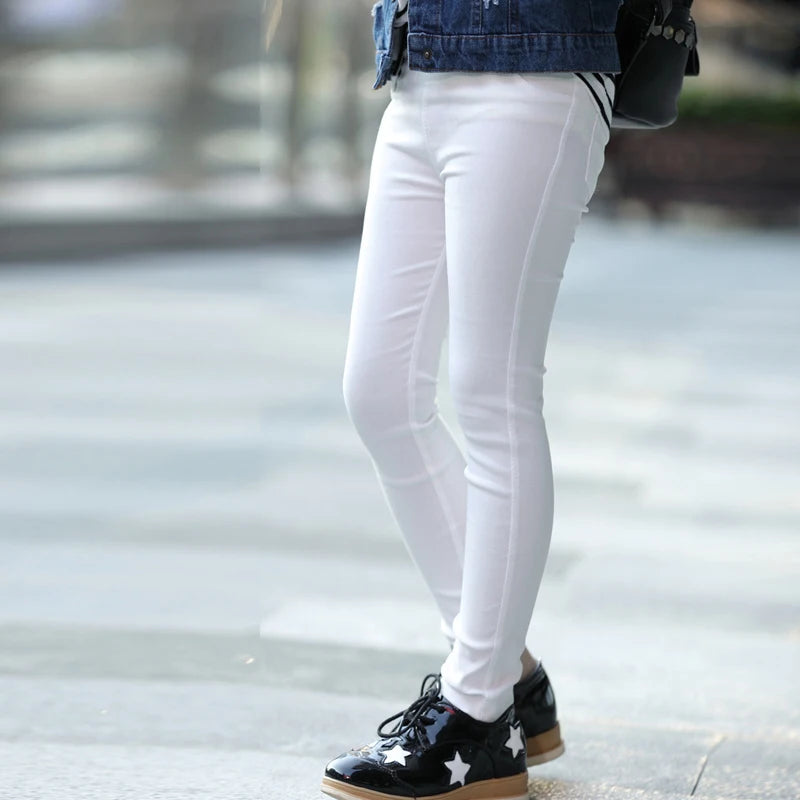 Slim Fit Stretchable Pants for Girls