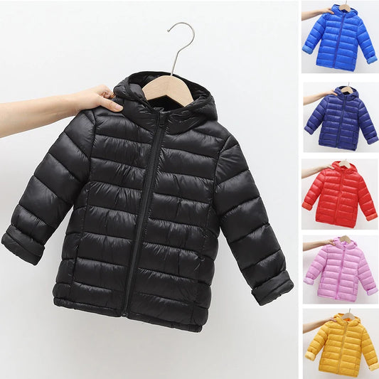 Unisex Kids Down Jacket