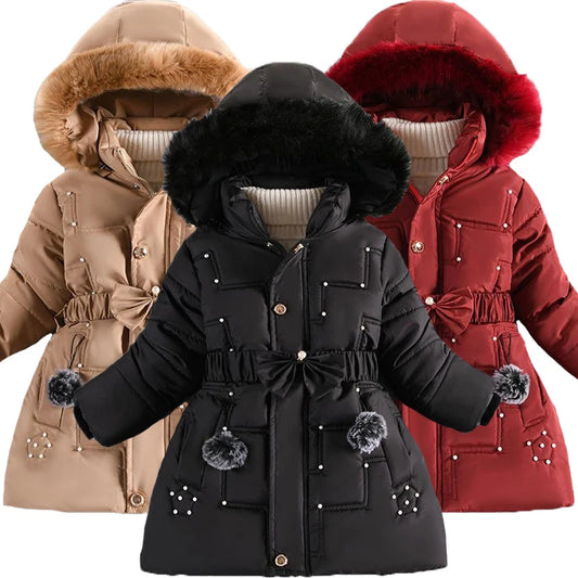 Winter Jacket with Detachable Hood