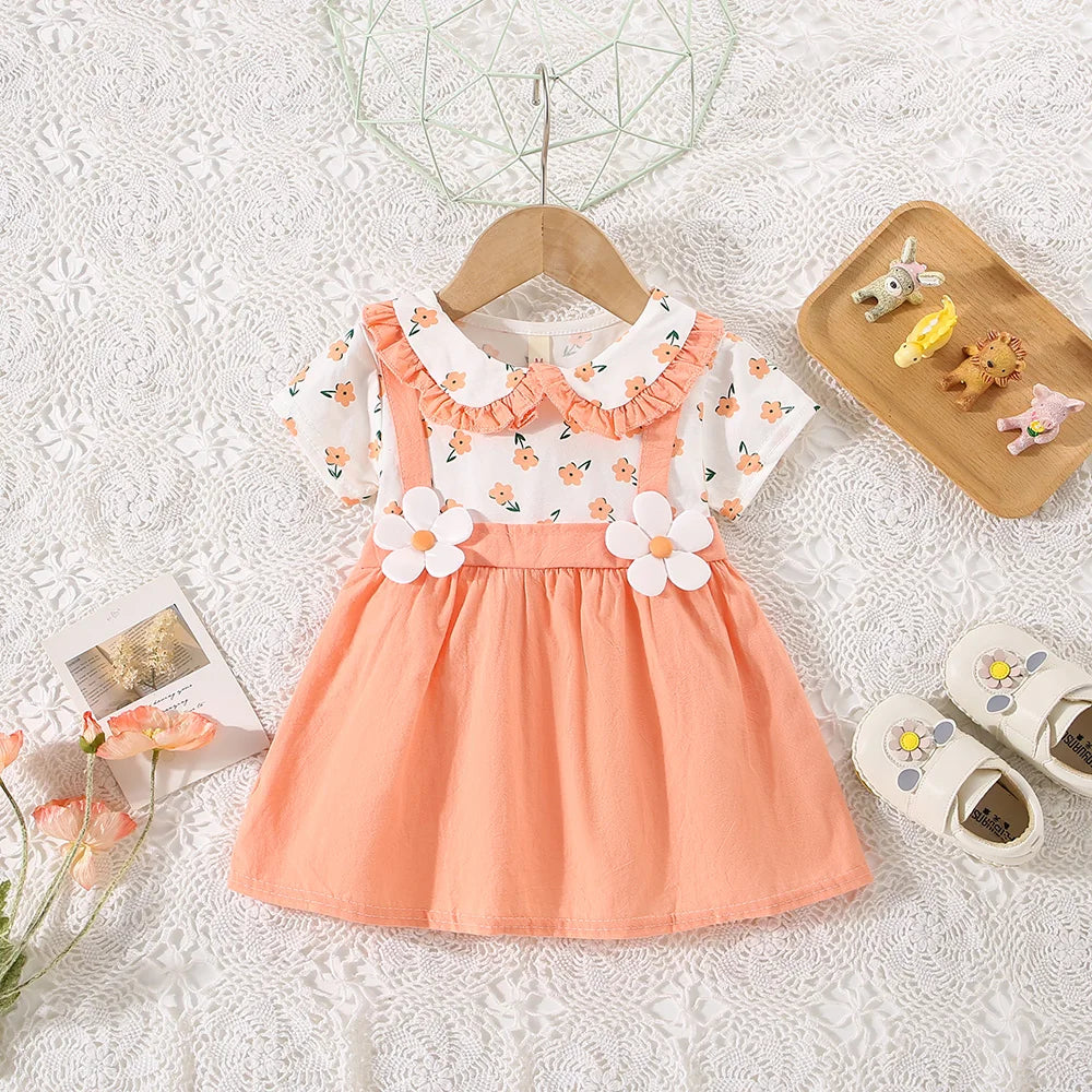 Girl's Floral Summer Dress