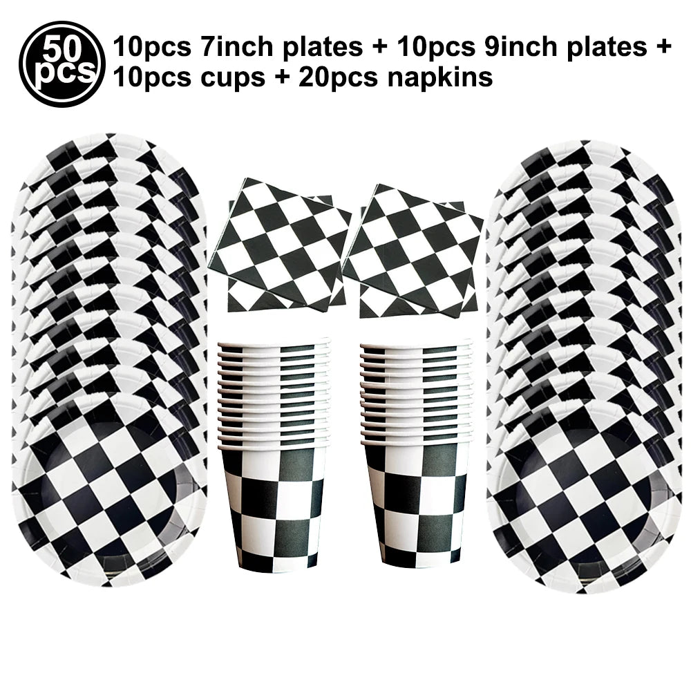Racing Car Decor Set