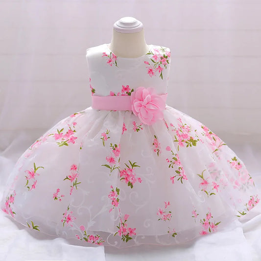Floral Embroidery Dress