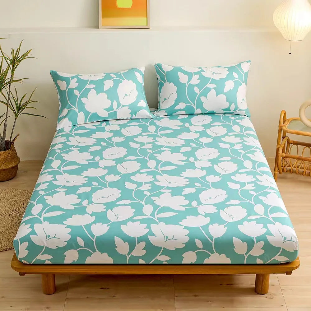 Cartoon Print Fitted Sheet