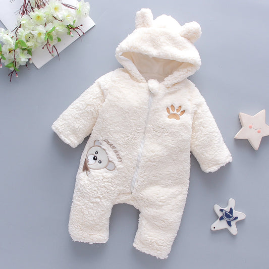 Kid's Lamb Fleece Romper