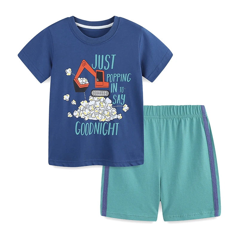 Boys' Summer T-Shirt & Shorts Set