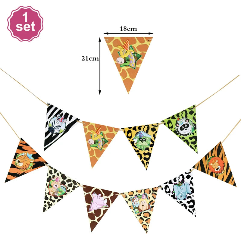 Safari Animal Birthday Decorations