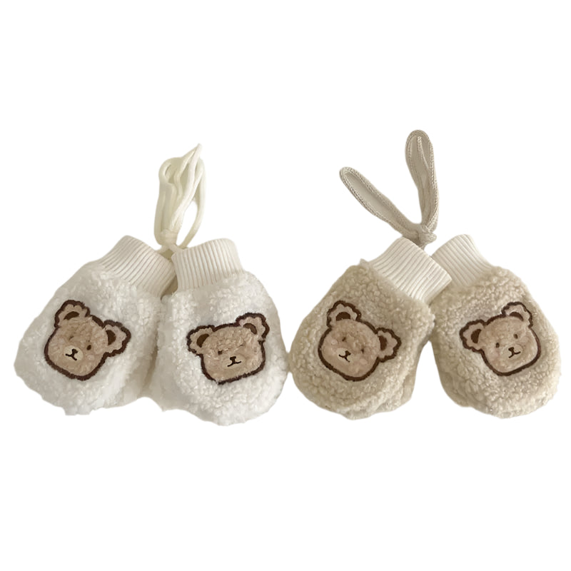 Cartoon Bear Winter Gloves