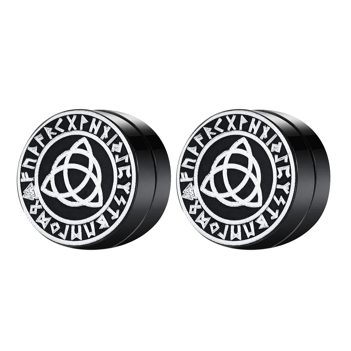 Magnetic Zircon Stud Earrings
