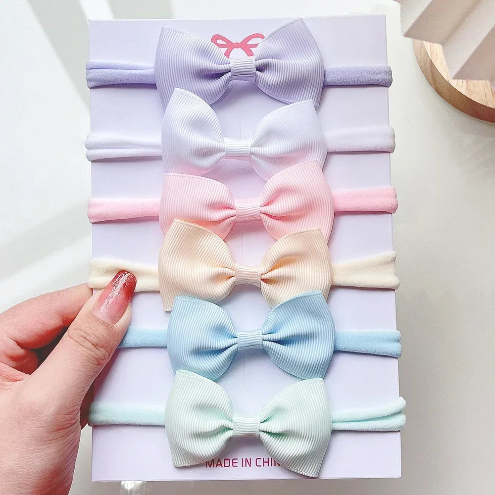 Ribbon Bow Headbands Set