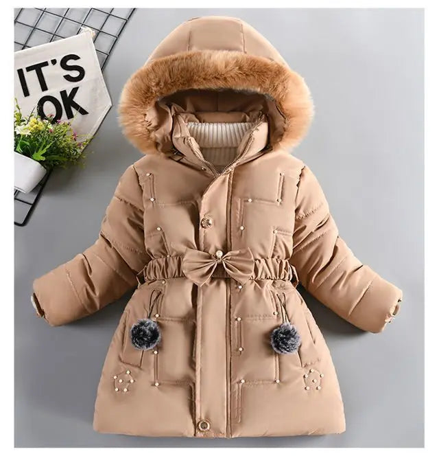 Winter Jacket with Detachable Hood