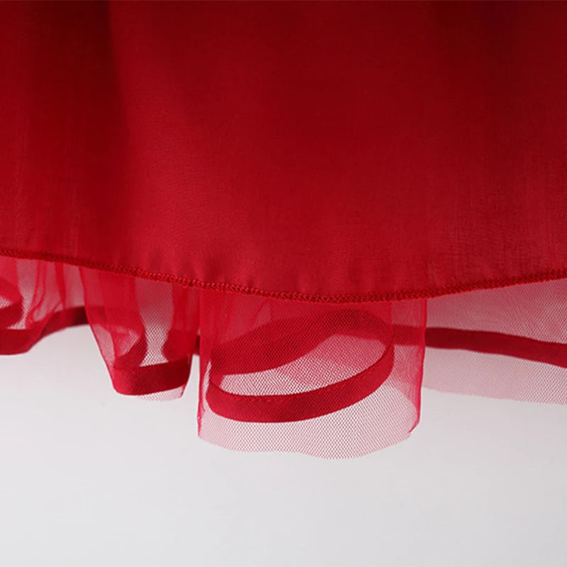 Girls’ Bow Princess Dress