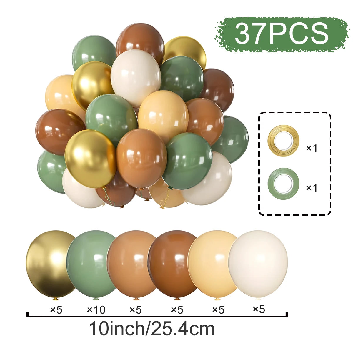 Confetti & Latex Balloon Set