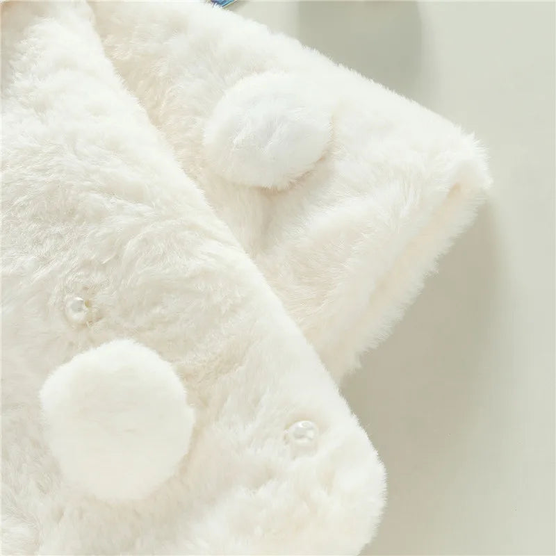 Faux Fur Winter Cloak
